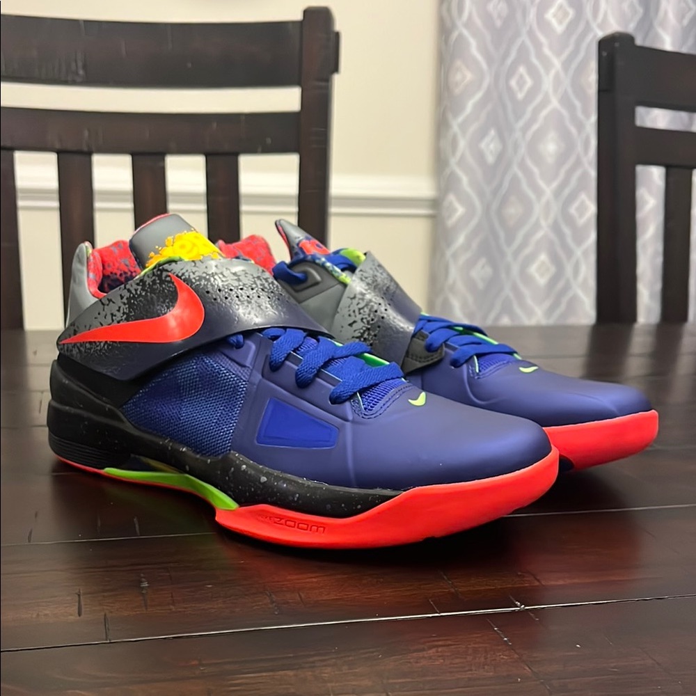 Nike KD IV Nerf Shoes Sneakers new FQ8180 400 Men’s Size 9.5